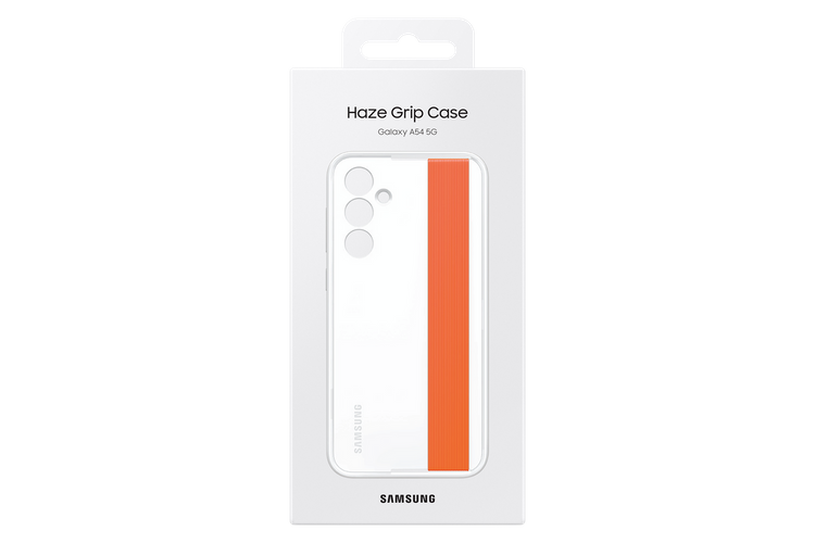 Samsung Etui Haze Grip Case Biały do Galaxy A54 5G (EF-XA546CWEGWW)