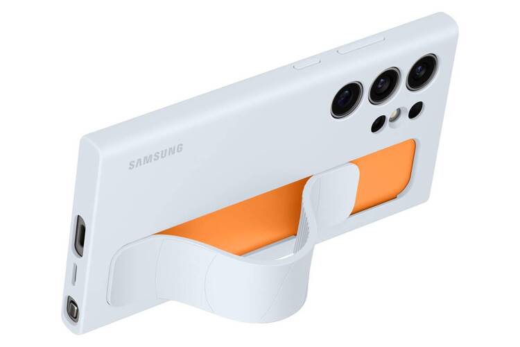 Samsung Etui Standing Grip Case Niebieski do Galaxy S24 Ultra (EF-GS928CLEGWW)