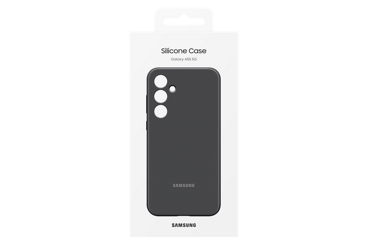 Samsung Silicone Case Czarne do Galaxy A55 5G (EF-PA556TBEGWW)