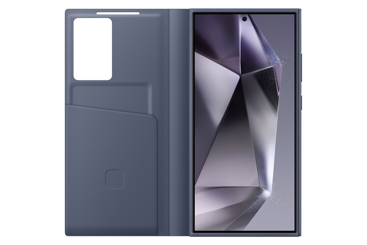 Samsung Smart View Wallet Case Lawendowe do Galaxy S24 Ultra (EF-ZS928CVEGWW)
