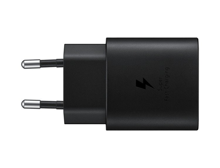 Samsung Szybka Ładowarka podróżna (25W) USB-C Czarna Bez kabla (EP-TA800XBEGWW)