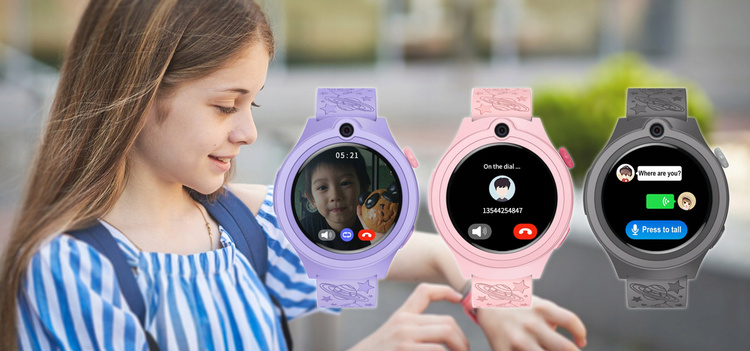 Smartwatch Dla Dzieci Bemi Moki Fioletowy