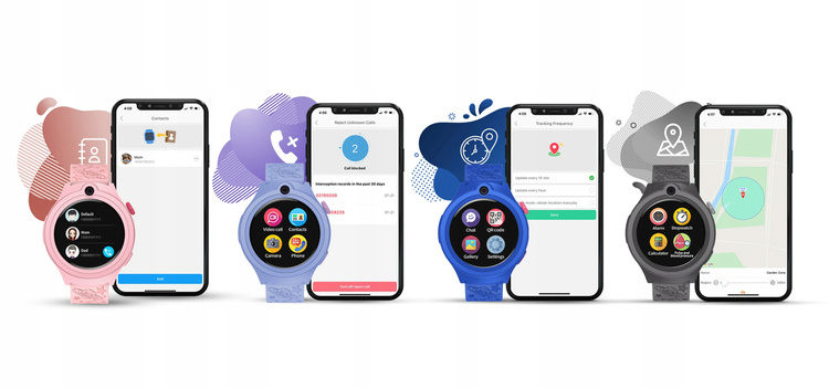 Smartwatch Dla Dzieci Bemi Moki Granatowy