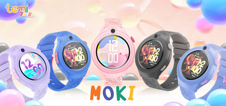 Smartwatch Dla Dzieci Bemi Moki Szary