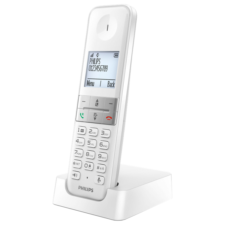 TELEFON STAJONARNY PHILIPS D4701W/53 BEZPRZEWODOWY