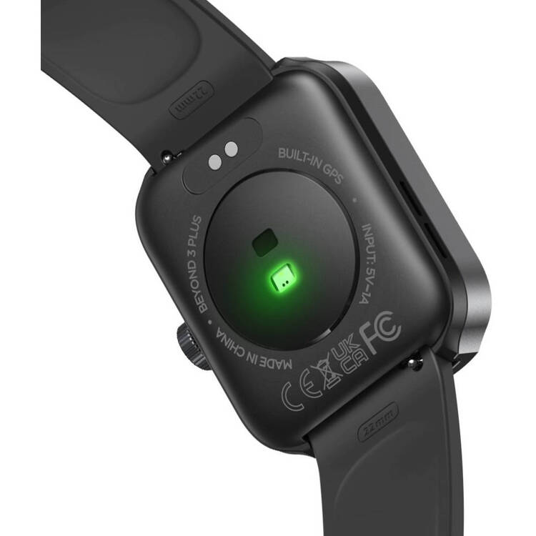 Zeblaze Smartwatch Beyond 3 Plus Graphite Black AMOLED 1,78 cala GPS Metalowa Ramka 