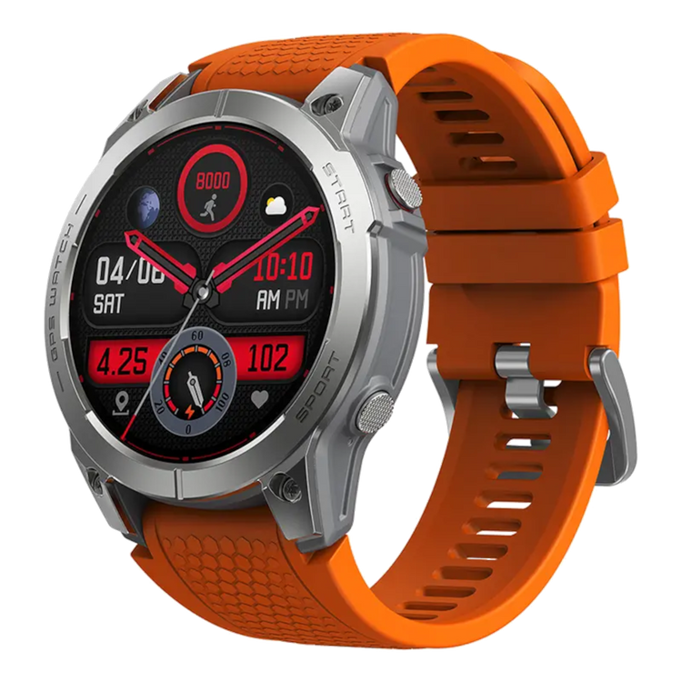 Zeblaze Smartwatch Stratos 3 Electric Orange AMOLED GPS IP68 Bluetooth 5