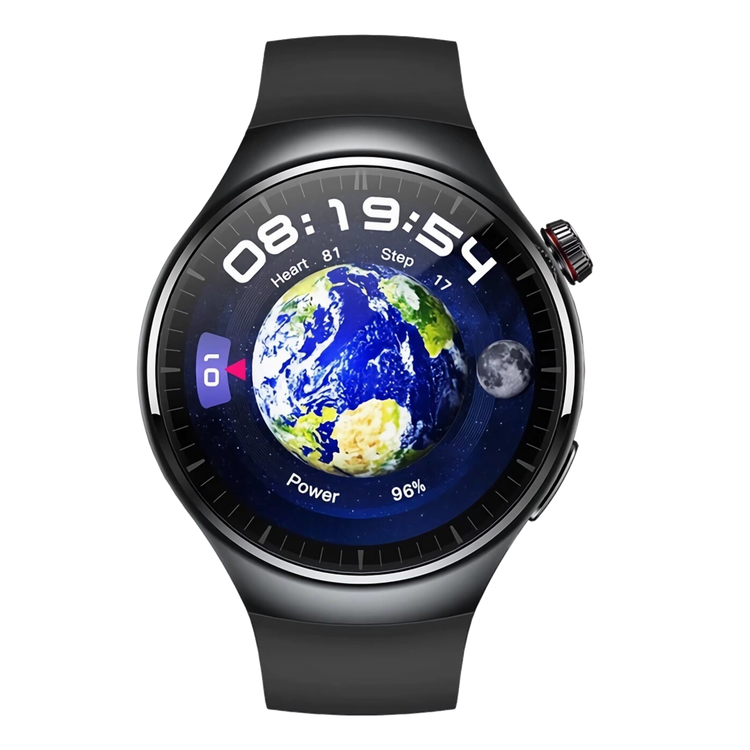 Zeblaze Smartwatch Thor Ultra Interstellar Black Międzygwiezdny czarny z Gumowym paskiem