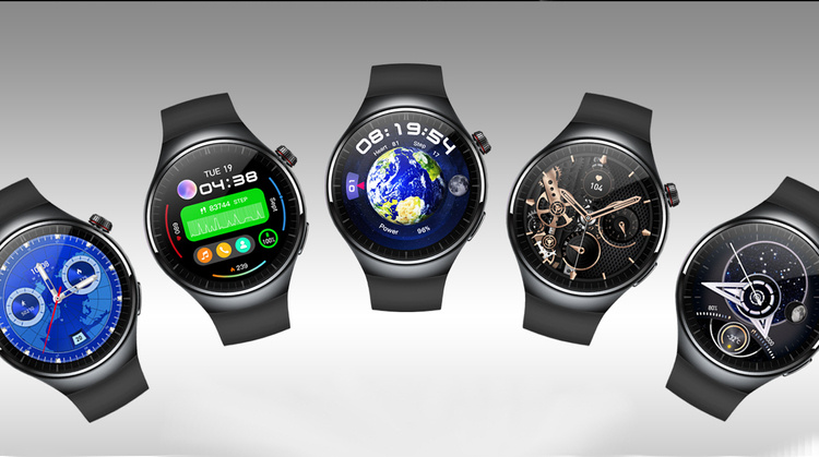 Zeblaze Smartwatch Thor Ultra Interstellar Black Międzygwiezdny czarny z Gumowym paskiem