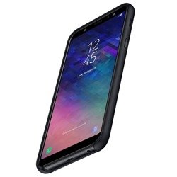 Etui Samsung Dual Layer Cover Czarne do Galaxy A6+ (EF-PA605CBEGWW)