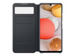 Etui Samsung S View Wallet Cover Czarne do Galaxy A42 (EF-EA426PBEGEE)