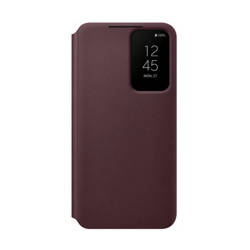 Etui Samsung Smart Clear View Cover Burgund do Galaxy S22+ (EF-ZS906CEEGEE) /OUTLET