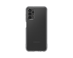 Etui Samsung Soft Clear Cover Black do Galaxy A13 (EF-QA135TBEGWW)