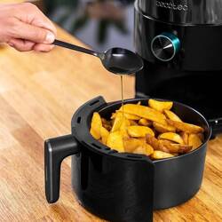 Frytkownica beztłuszczowa Cecotec Cecofry Essential Rapid Moon Touch Air Fryer Czarna 2.5l