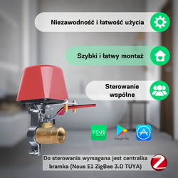 Inteligentny Sterownik Zaworu ZigBee Nous LZ3