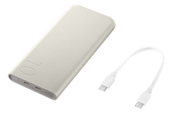 Samsung Powerbank z funkcją szybkiego ładowania 25W (USB Typ C x2) (EB-P3400XUEGEU)