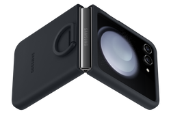 Samsung Silicone Case with Ring Granatowy do Galaxy Z Flip5 (EF-PF731TNEGWW)
