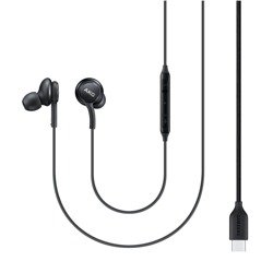 Samsung Słuchawki AKG Type-C Czarne (EO-IC100BBEGEU)