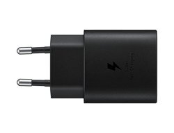 Samsung Szybka Ładowarka podróżna (25W) USB-C Czarna Bez kabla (EP-TA800NBEGEU) /OUTLET