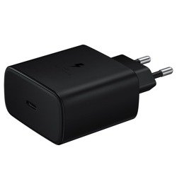 Samsung Szybka Ładowarka podróżna (45W) USB-C Czarna (EP-TA845_BULK)