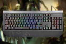 Vertux Klawiatura Mechaniczna Outemu Blue anti-ghosting MECH Tantalum RGB