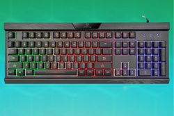 Vertux Klawiatura Mechaniczna Tactile anti-ghosting MECH Amber QWERTY RGB