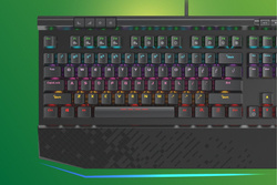 Vertux Klawiatura Mechaniczna Tactile anti-ghosting MECH Tungsten QWERTY RGB