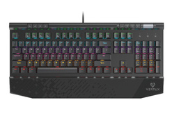 Vertux Klawiatura Mechaniczna Tactile anti-ghosting MECH Tungsten QWERTY RGB