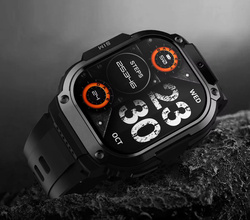 Zeblaze Smartwatch Thor SQ Abyss Black Czarny GPS LTE