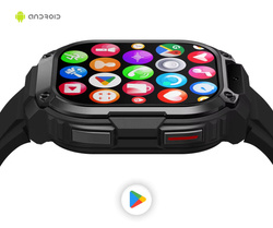 Zeblaze Smartwatch Thor SQ Abyss Black Czarny GPS LTE